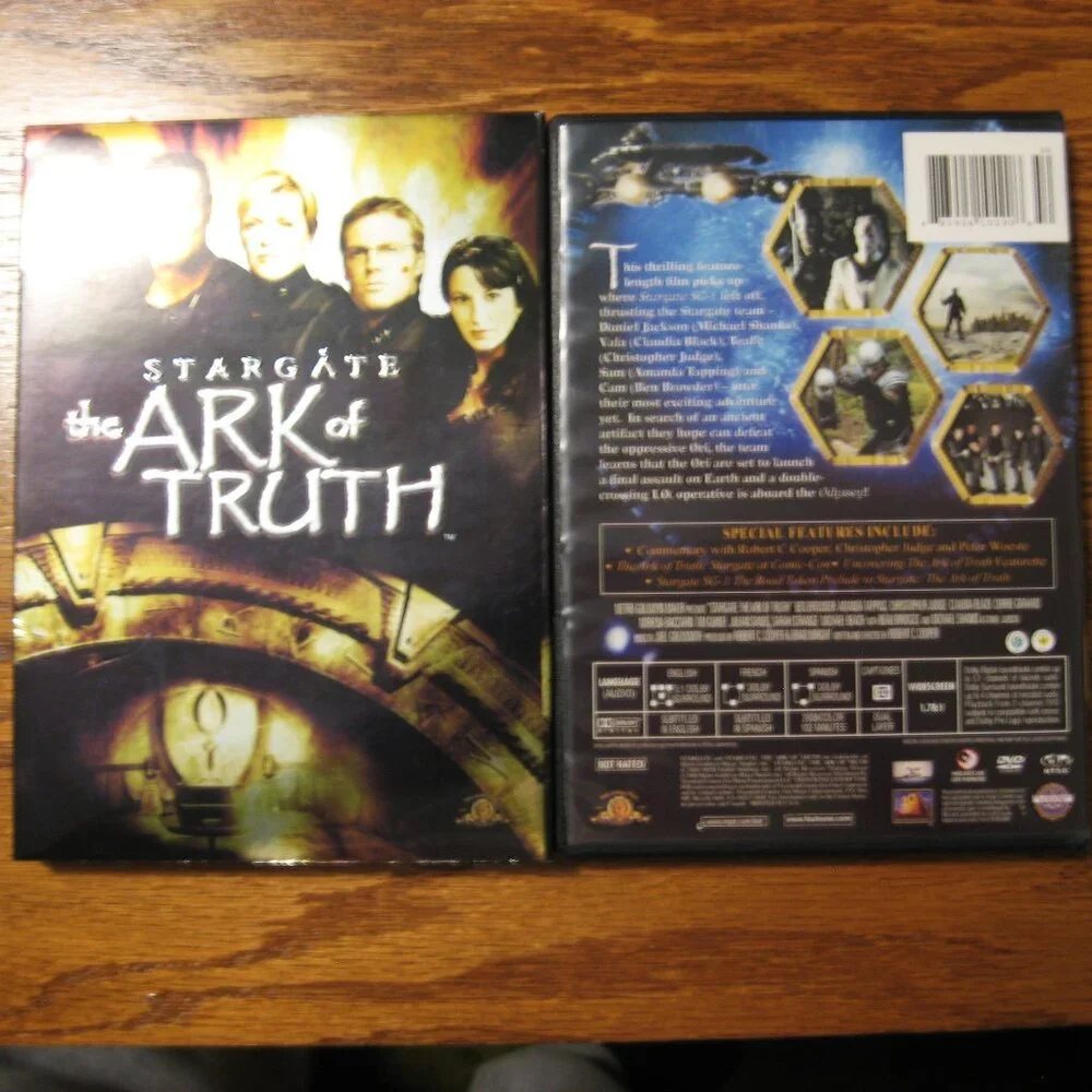 Stargate the ark of truth DVD